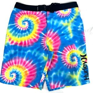Hurley Multicolor Spiral Board Shorts Men’s size 29
